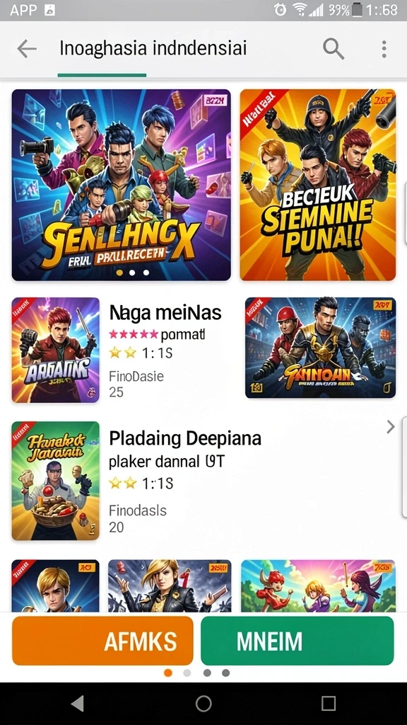 Alur unduhan aplikasi di mpoprofit